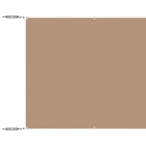 vidaXL Luifel verticaal 60x1200 cm oxford stof taupe