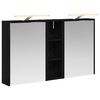 vidaXL Badkamerkastenset 3 st 106 x 16 x 62,5 cm Bewerkt hout