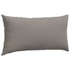vidaXL Sofa Kussens 2 stuks Taupe 80 x 40 cm Stof
