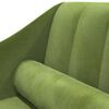 vidaXL Chaise longue met bolster fluweel lichtgroen