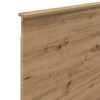 vidaXL Hoofdbord met hoofdeinde Artisan Eiken 75 cm Bewerkt hout
