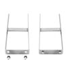 vidaXL Grondpinnen voor HKC schutting 2 st 40 cm staal