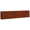 vidaXL Plantenbak verhoogd 360x40x80 cm cortenstaal