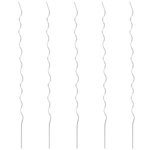 vidaXL Plantenstok spiraal 110 cm gegalvaniseerd staal 5 st