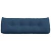vidaXL Rugkussen Blauw 140 x 24 x 50 cm Stof