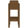 vidaXL Plantenbak 62x30x69 cm massief grenenhout honingbruin