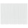 vidaXL Kantgordijn Wit 260 x 600 cm Polyester