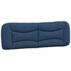 vidaXL Bedframe zonder matras "Hvar" stof blauw 160x200 cm