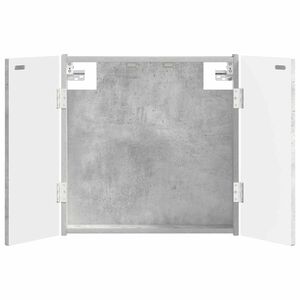 vidaXL Dartbord Kabinet DELFT Betongrijs 52,5 x 10,5 x 53,5 cm