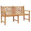 vidaXL Tuinbank 150 x 60 x 90 cm Massief Teakhout