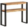 vidaXL Wandtafel 90x30x75 cm massief acaciahout