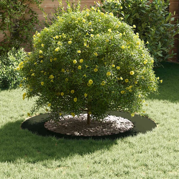 vidaXL geschikt voor platte boomringen 5 pcs Olijfgroen &Oslash;60 / 90 cm