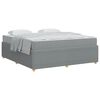 vidaXL Bedframe Lichtgrijs 180 x 200 cm Stof