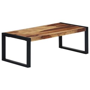 vidaXL Salontafel 110x60x40 cm massief acaciahout