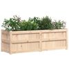 vidaXL Plantenbak 150x50x50 cm massief grenenhout