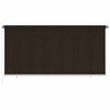 vidaXL Rolgordijn voor buiten 305(B)x140(H) cm HDPE bruin