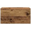 vidaXL Badkamerwandkast 60x25x30 cm bewerkt hout oud houtkleurig