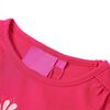 Kindershirt met lange mouwen 92 felroze