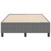 vidaXL Platform bedframe Lichtgrijs 120 x 190 cm Stof