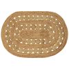 vidaXL Tapijt Bruin 100 x 152 cm Jute