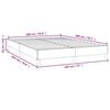 vidaXL Bedframe zonder matras 180x200 cm fluweel donkerblauw