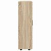 vidaXL Dressoir met plank Sonoma Eiken 55,5 x 29 x 103 cm Bewerkt hout