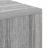 vidaXL Bureau met plank Grijs Sonoma 102 x 50 x 75 cm Bewerkt hout