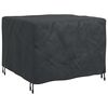 vidaXL Meubelhoes Effen Zwart 113 x 113 x 73 cm 600D