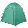 vidaXL Zwembad Tent 366 x 305 x 231 cm Polyester en Glasvezel Zeegroen