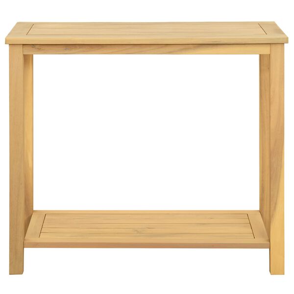 vidaXL Tuin Console Tafel met opslag Licht acacia 80 x 35 x 75 cm
