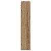 vidaXL Hangkast met plank Artisan Eiken 59 x 20 x 100 cm Bewerkt hout