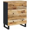 vidaXL Dressoir 60x33x75 cm massief mangohout