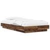 vidaXL Vloerbedframe Oud hout 80 x 210 cm Bewerkt hout