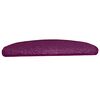 vidaXL Trapmatten 30 st 65x21x4 cm Violet Halfrond Groot