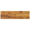 vidaXL Tafelblad rechthoekig 120x40x2,5 cm massief mangohout