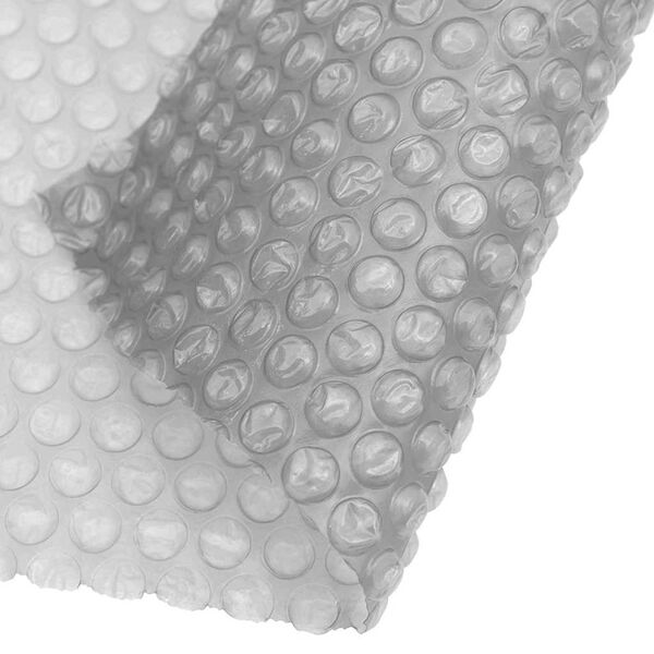 vidaXL Zwembadfolie solar drijvend 527 cm PE grijs