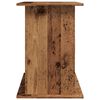 vidaXL Aquariumstandaard 101x41x58 cm bewerkt hout oud houtkleurig