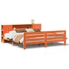 vidaXL Bedframe zonder matras massief grenenhout wasbruin 180x200 cm