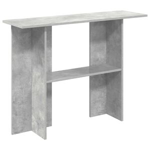 vidaXL Wandtafel Betongrijs 100 x 30 x 75 cm Bewerkt hout