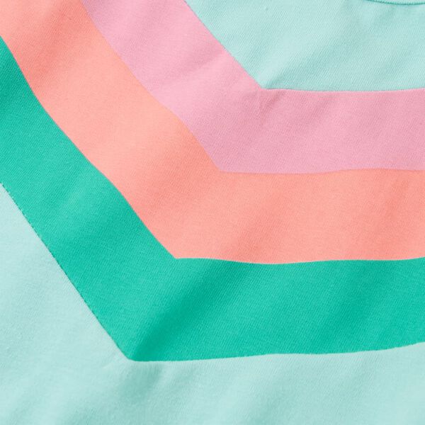 Kinderjurk met trekkoord 104 lichtmint