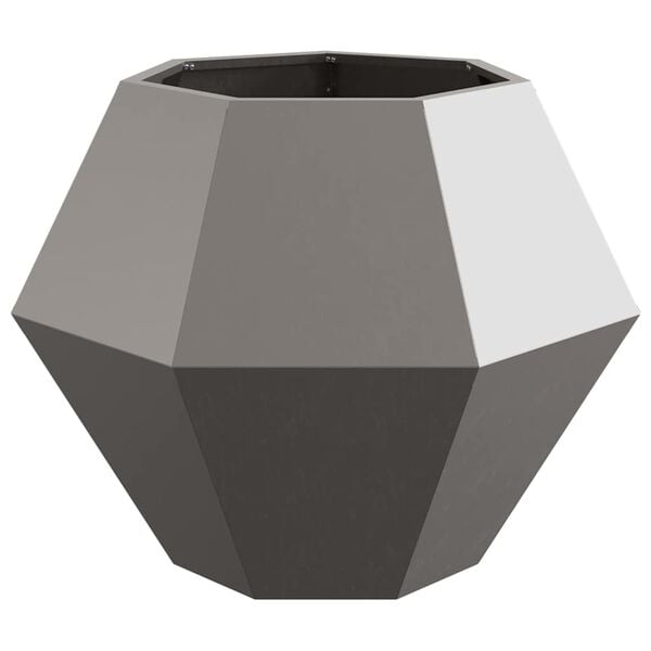 vidaXL Plantenbak Roestig 75 x 75 x 60 cm Cortenstaal