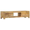 vidaXL Tv-meubel 140x30x32 cm massief mangohout