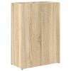 vidaXL Paraplu Standaard Sonoma Eiken 40 x 20 x 55,5 cm Bewerkt hout