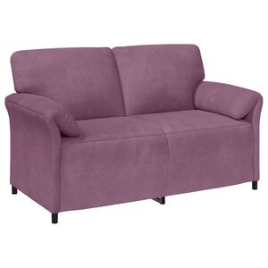 vidaXL 2-Zits Sofa Paars 158 x 83 x 95 cm Fluweel