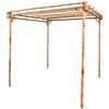 vidaXL Pergola bamboe 195x195x195 cm