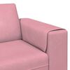 vidaXL Woonkamer Bank Roze 250 x 77 x 76 cm