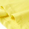 Kindershirt met korte mouwen 128 geel