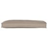 vidaXL Kussen Taupe 100 x 40 x 8 cm Oxford Stof