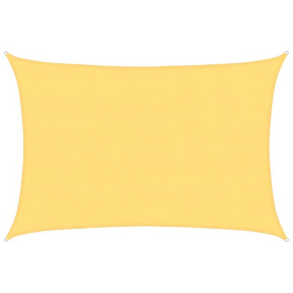 vidaXL Zonnezeil 160 g/m&sup2; 5x7 m HDPE beige