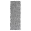 vidaXL Buitenkleed ARAKIL 80x250 cm polypropeen zwart